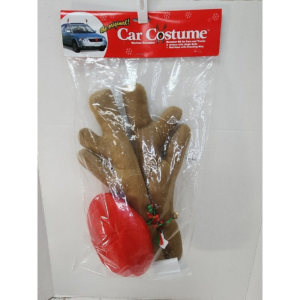 NEW Rudolph The Original Car Costume Reindeer Kit for Cars Weather Resistant